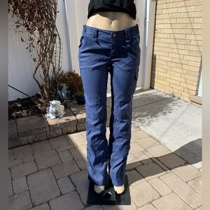 DuluthFlex Dry on the Fly Pants Navy Blue size 6 35” inseam